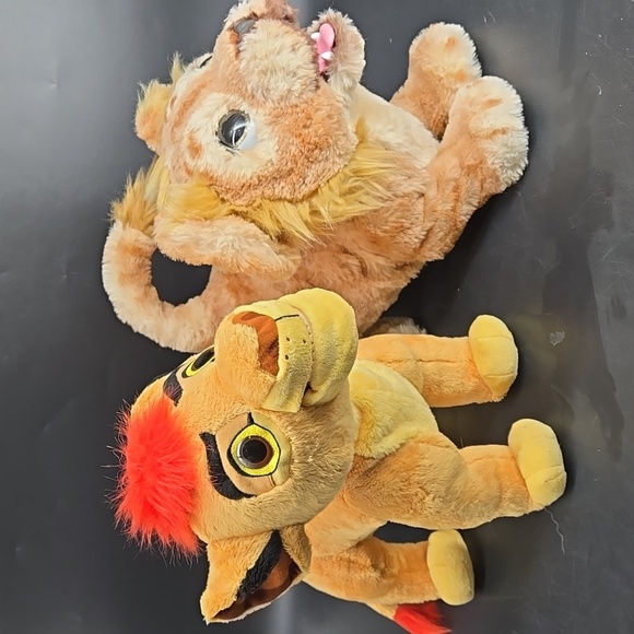Disney Lion King Fur Real Simba Plush Bundle (2) - Picture 1 of 16